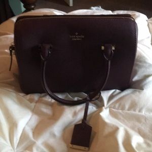 Gorgeous Kate Spade plum bag! Brand new!